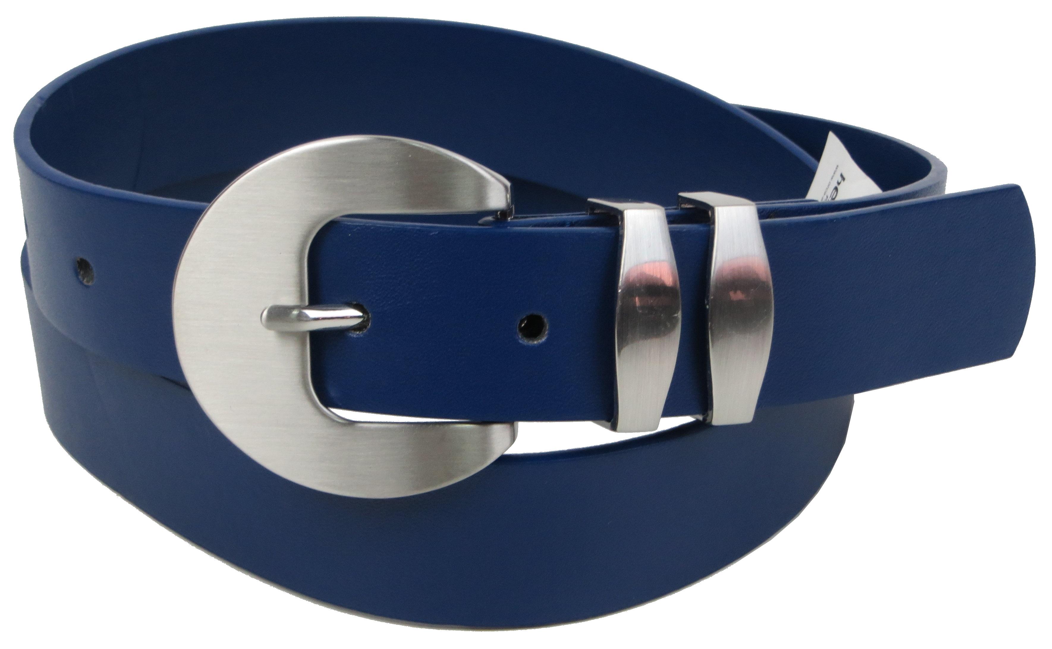 Ремінь жіночий Doca з екошкіри Синій (021522GMS )