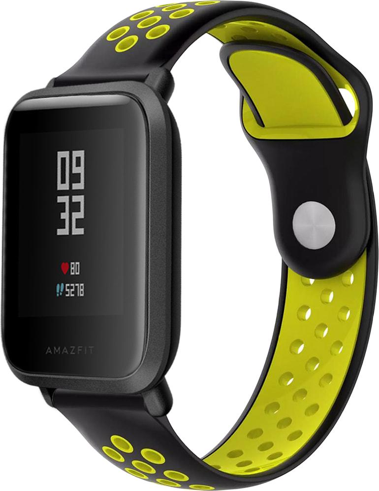 Ремешок Sport для Amazfit Bip Black Yellow (33359-61)