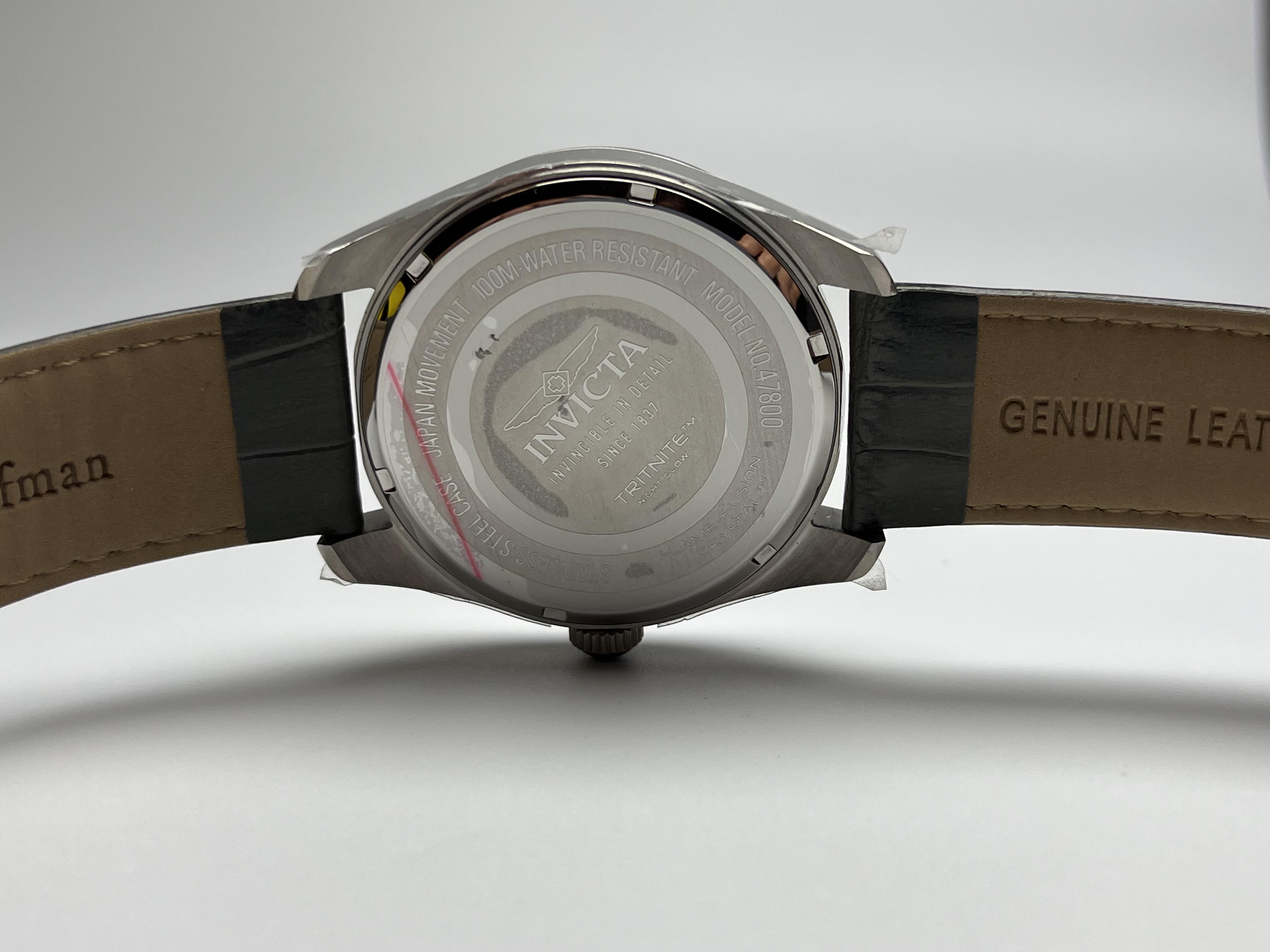 Наручний годинник чоловічий Invicta 47800 (27209512) - фото 6 Наручний годинник чоловічий Invicta 47800 (27209512) - фото 6