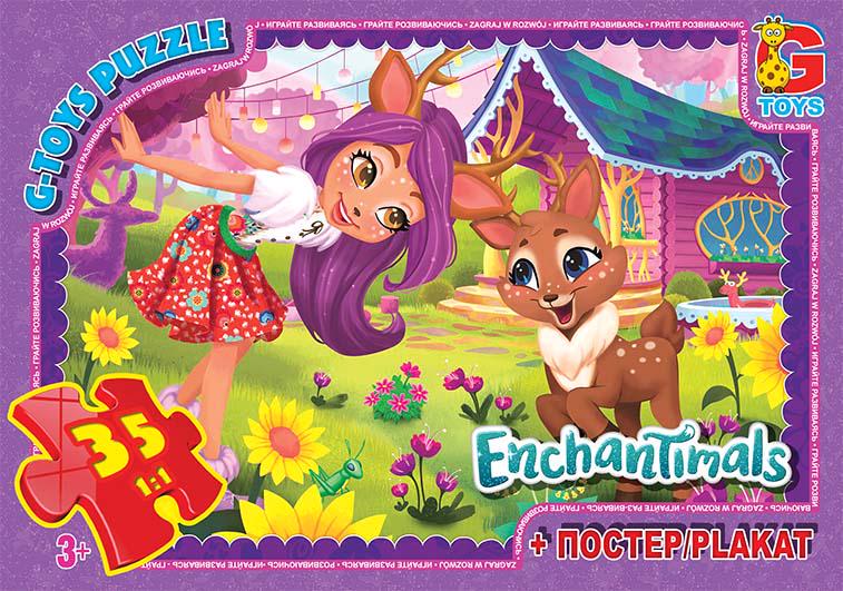 Пазли G-Toys із серії Enchantimals 35 ел. (MTT-155270)