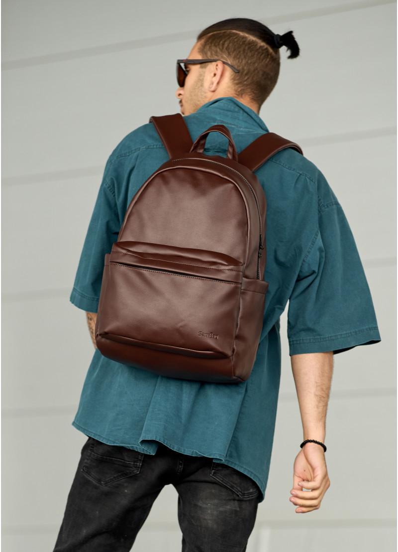 Рюкзак мужской Sambag Zard LST Шоколадный (24320713) - фото 1 Рюкзак мужской Sambag Zard LST Шоколадный (24320713) - фото 1