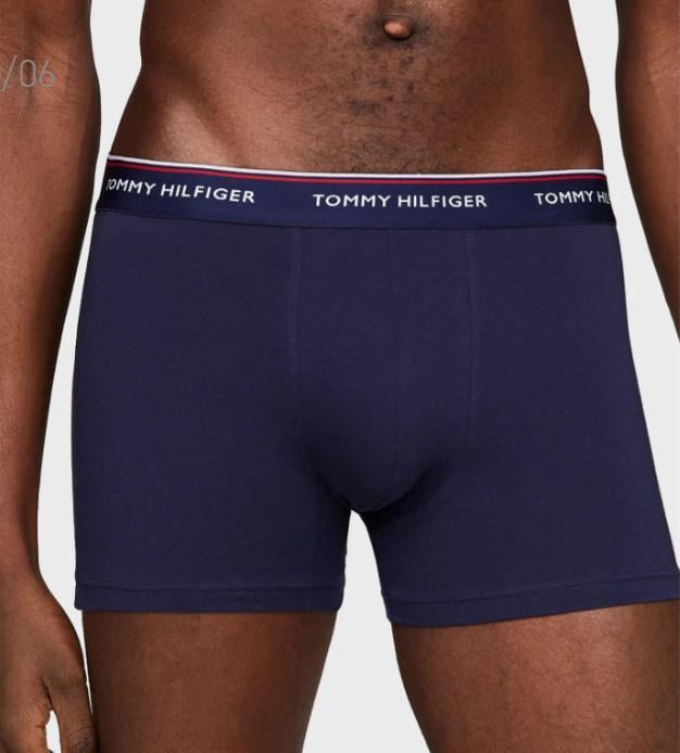 Набор трусов боксеров мужских Tommy Hilfiger PREMIUM ESSENTIALS 3 шт. L Темно-синий (97442793) - фото 2 Набор трусов боксеров мужских Tommy Hilfiger PREMIUM ESSENTIALS 3 шт. L Темно-синий (97442793) - фото 2