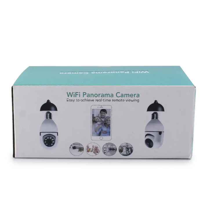 Камера-лампочка WiFi Camera L1 E27 IP 360/90 видеонаблюдение - фото 8