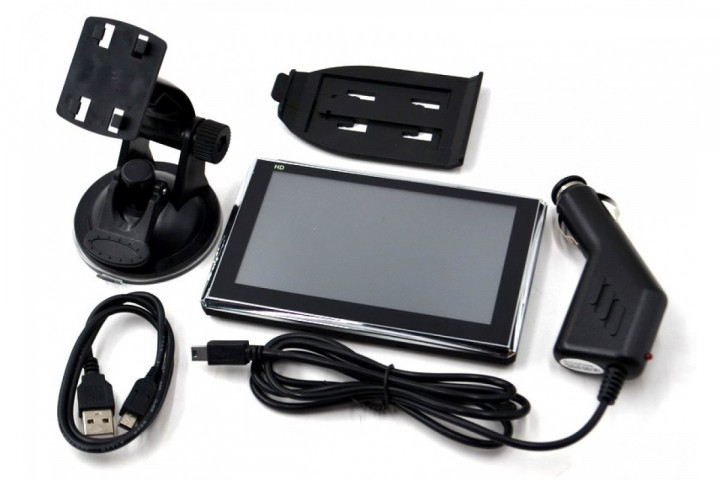 Автомобільний GPS-навігатор Navitel 6009 ddr2-128MB 4 Gb HD функція FM-трансмітер Чорний