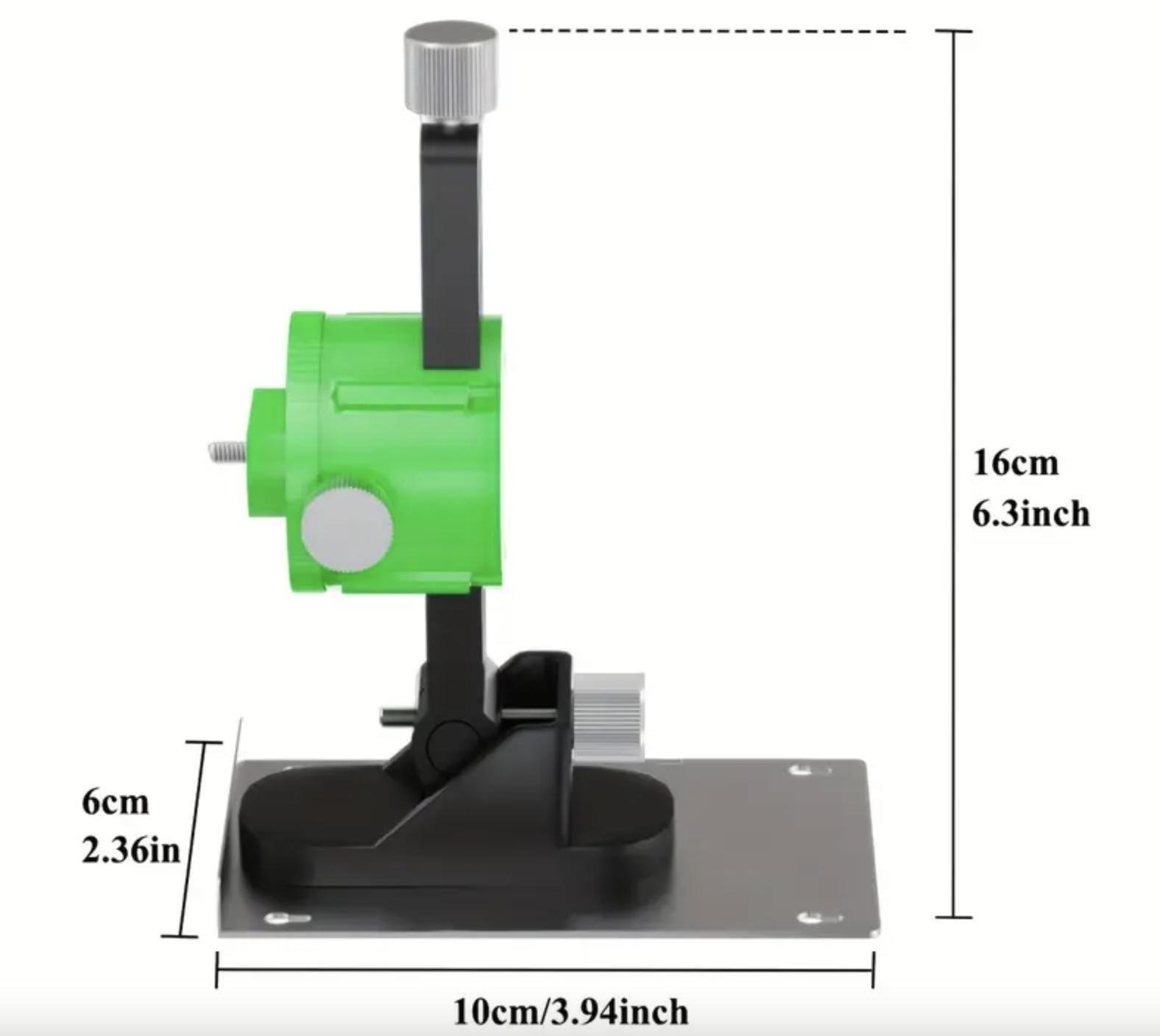 Тримач магнітний Hilda 3D/4D для лазерного рівня 1/4" (26717495) - фото 5