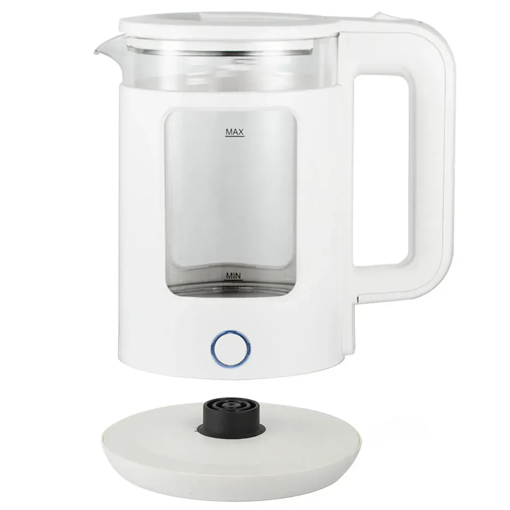 Электрический чайник 2 л 2200 Вт и база СВ 9212 Белый (23457901701)