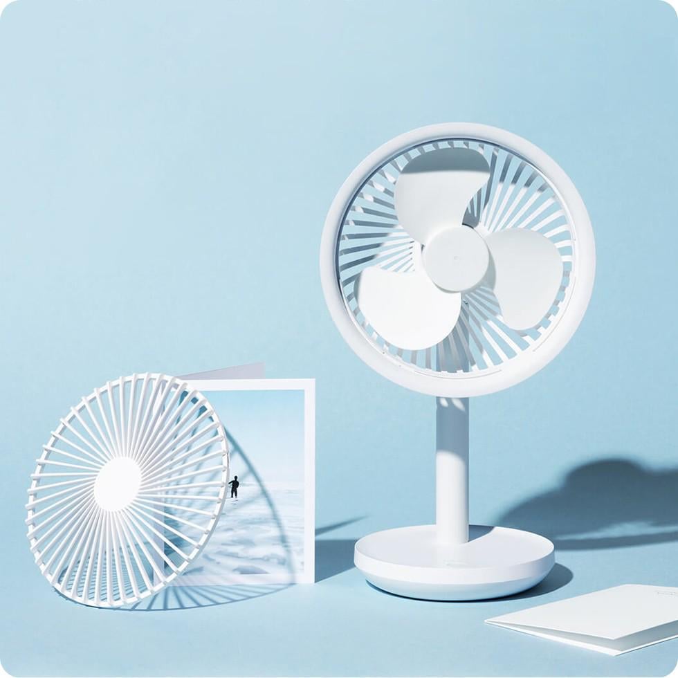 Портативний вентилятор Solove Stand Fan F5 White - фото 5