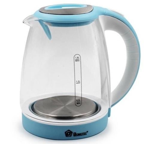 Электрочайник Domotec MS-8111, голубой