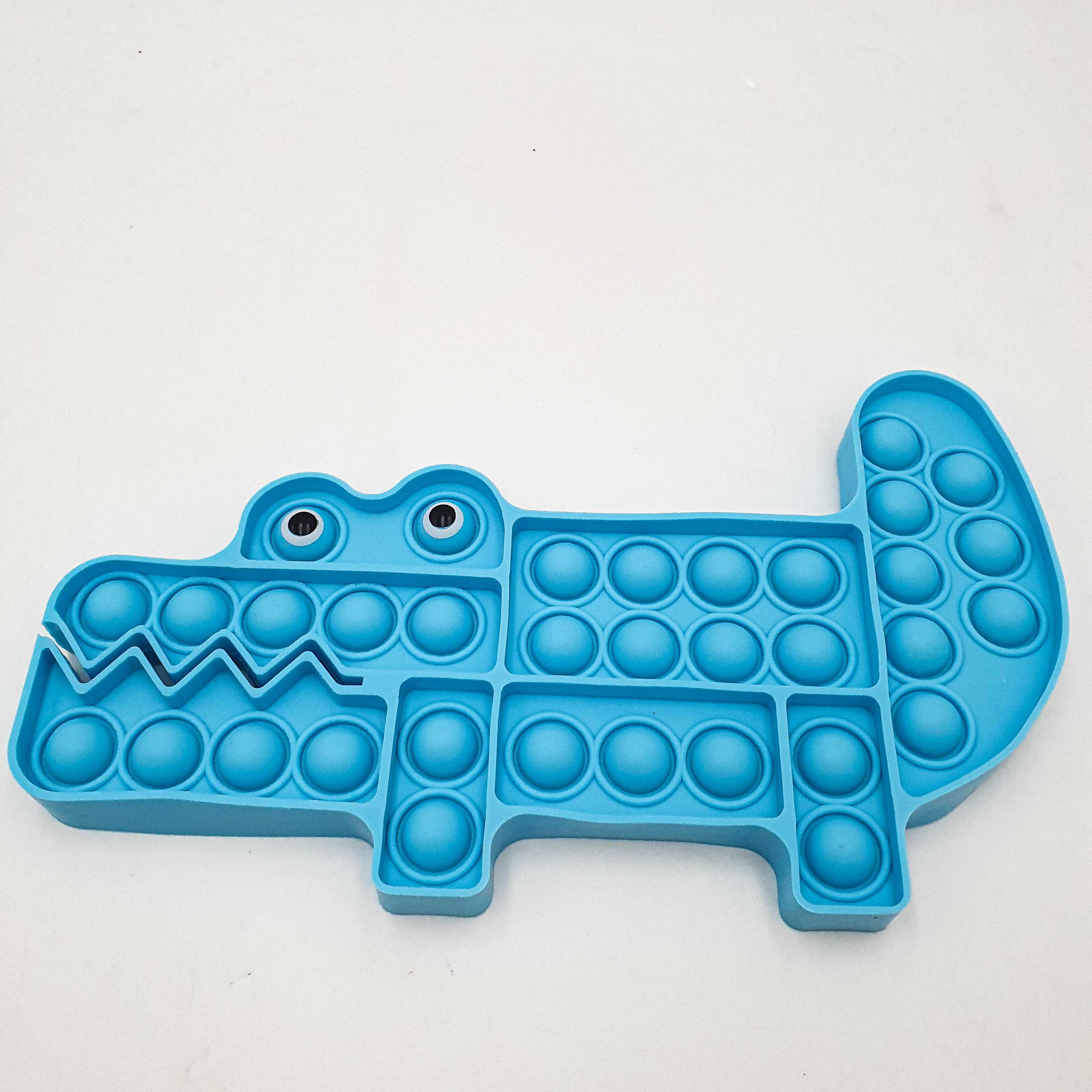 Игрушка-антистресс пупирка UKC Pop It Fidget Крокодил Голубой (6addfc36) Игрушка-антистресс пупирка UKC Pop It Fidget Крокодил Голубой (6addfc36)