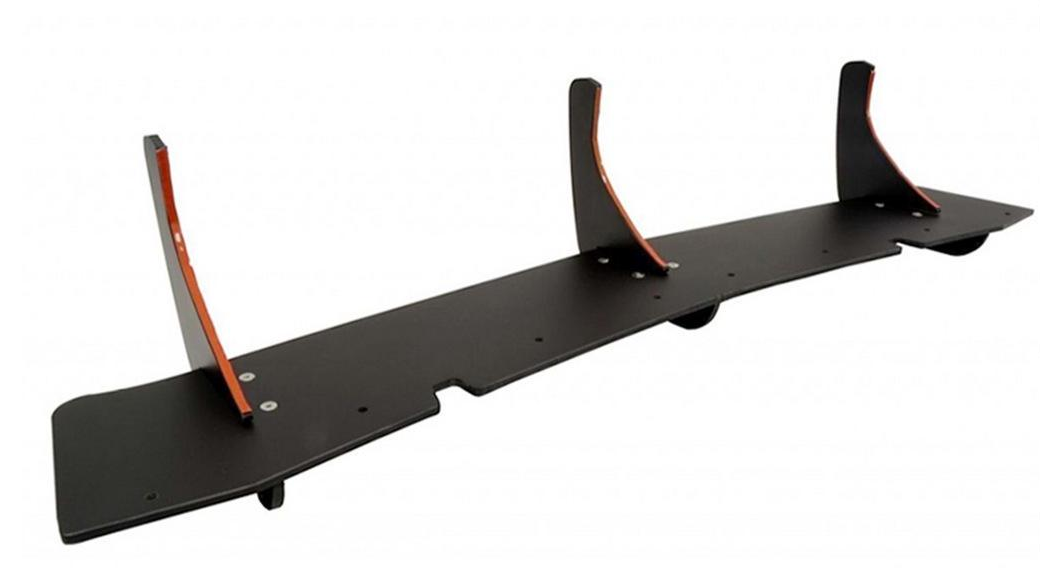 Диффузор задний DPT V-4 2008-2017 DPT для Volkswagen Scirocco ABS-пластик Черный глянец (130652)