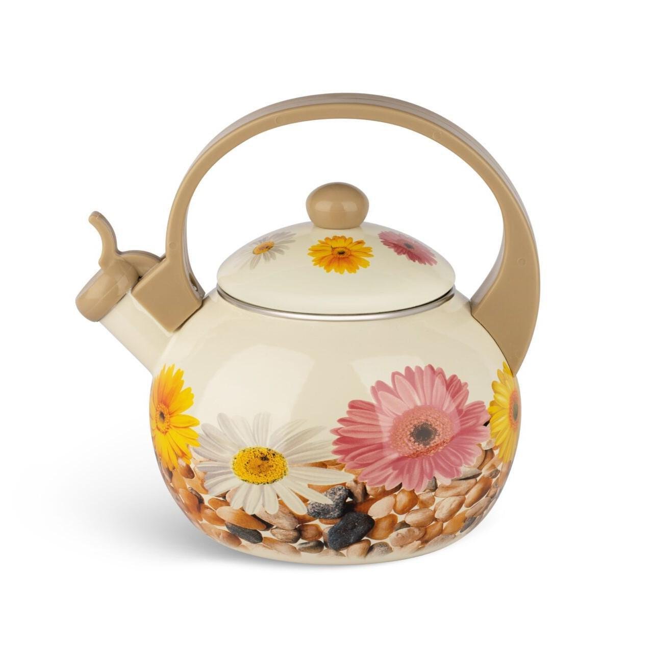 Чайник со свистком Edenberg EB-1745 эмалированный 2,2 л