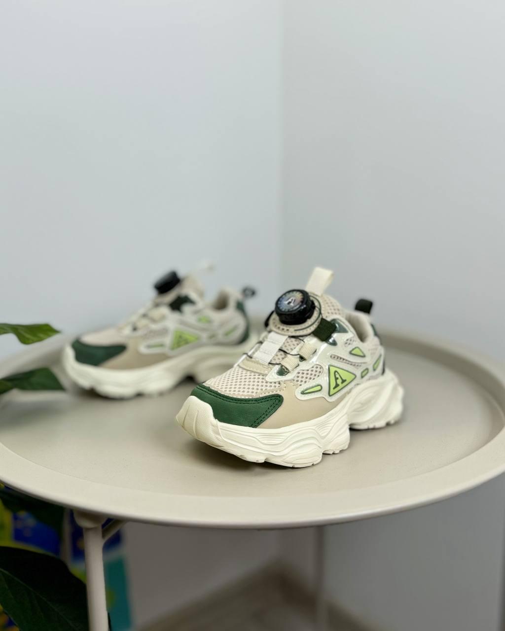 Кроссовки детские р. 30 Бежевый (1367)