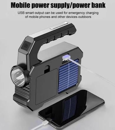 Ліхтар акумуляторний Kejia KJ-208 переносний сонячна панель (1753587054) - фото 2 Ліхтар акумуляторний Kejia KJ-208 переносний сонячна панель (1753587054) - фото 2
