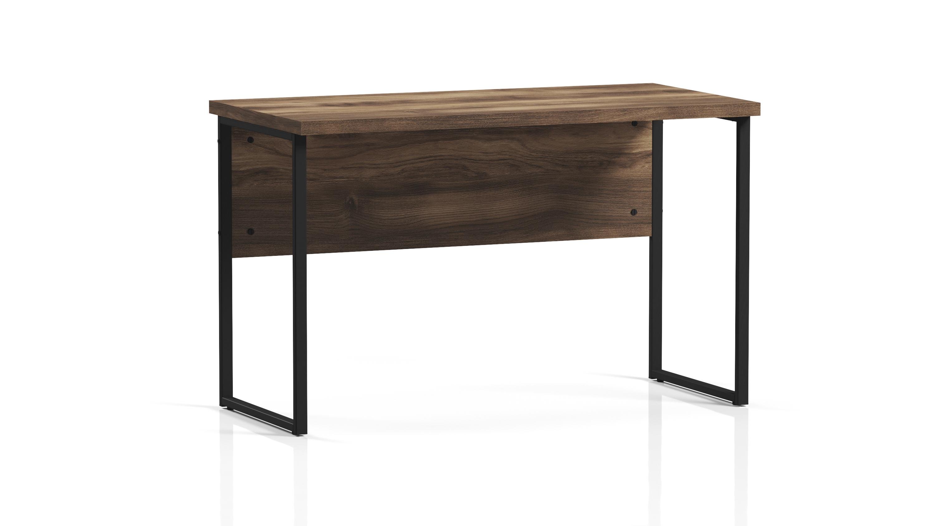 Стіл лофт з екраном ОП-161 Orange-Line Чорний/Дуб Бароко Рістретто (401349)