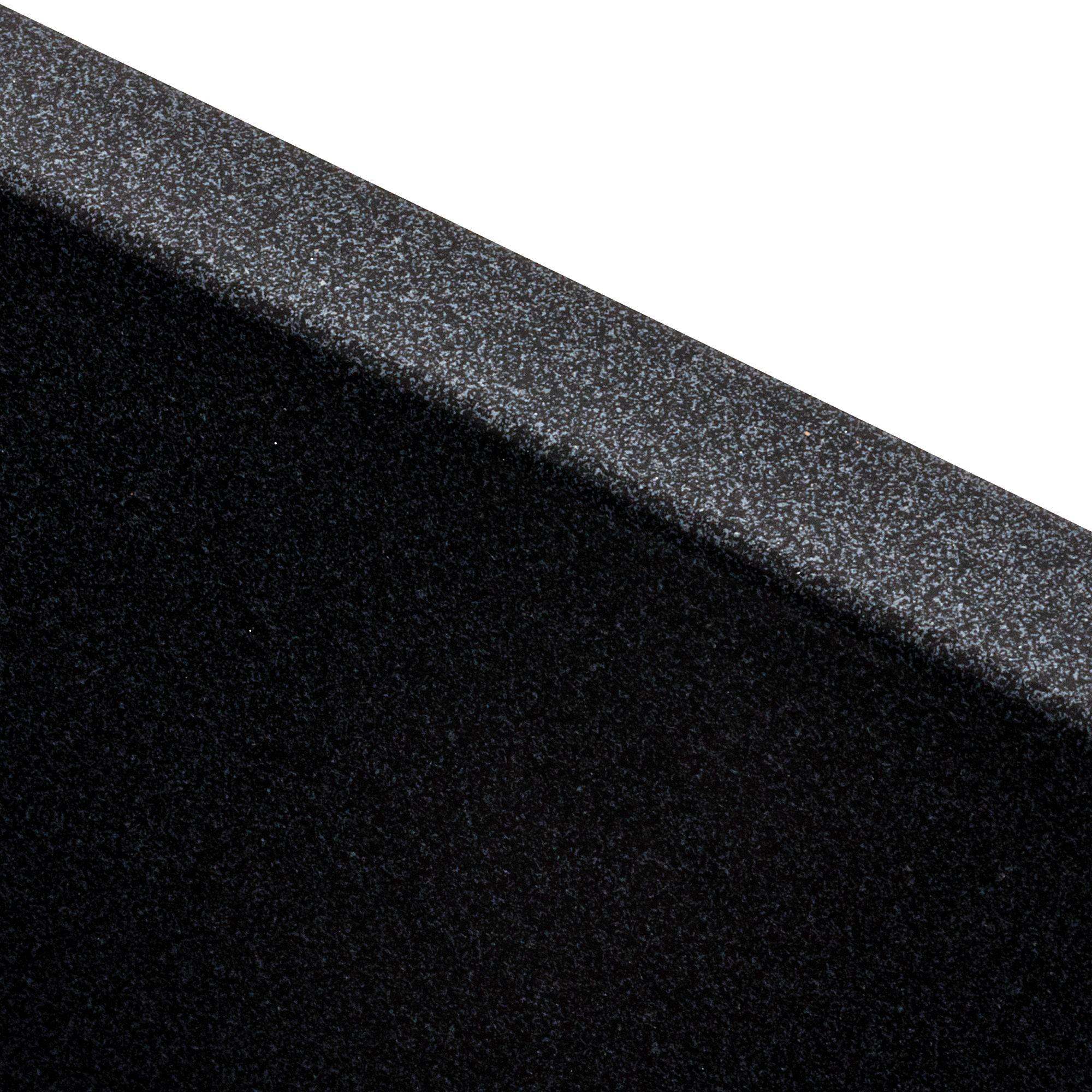 Мийка для кухні гранітна Platinum 4040 RUBA матова Карбон - фото 6 Мийка для кухні гранітна Platinum 4040 RUBA матова Карбон - фото 6