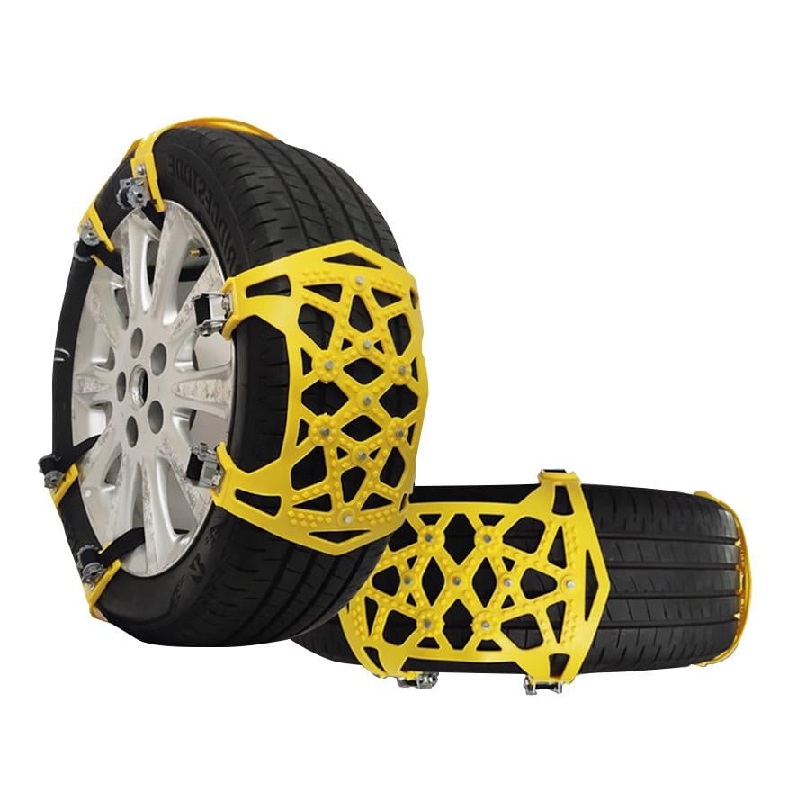 Комплект цепей автомобильных на колеса Lesko 2024 противоскользящие 6 шт. (24366408)