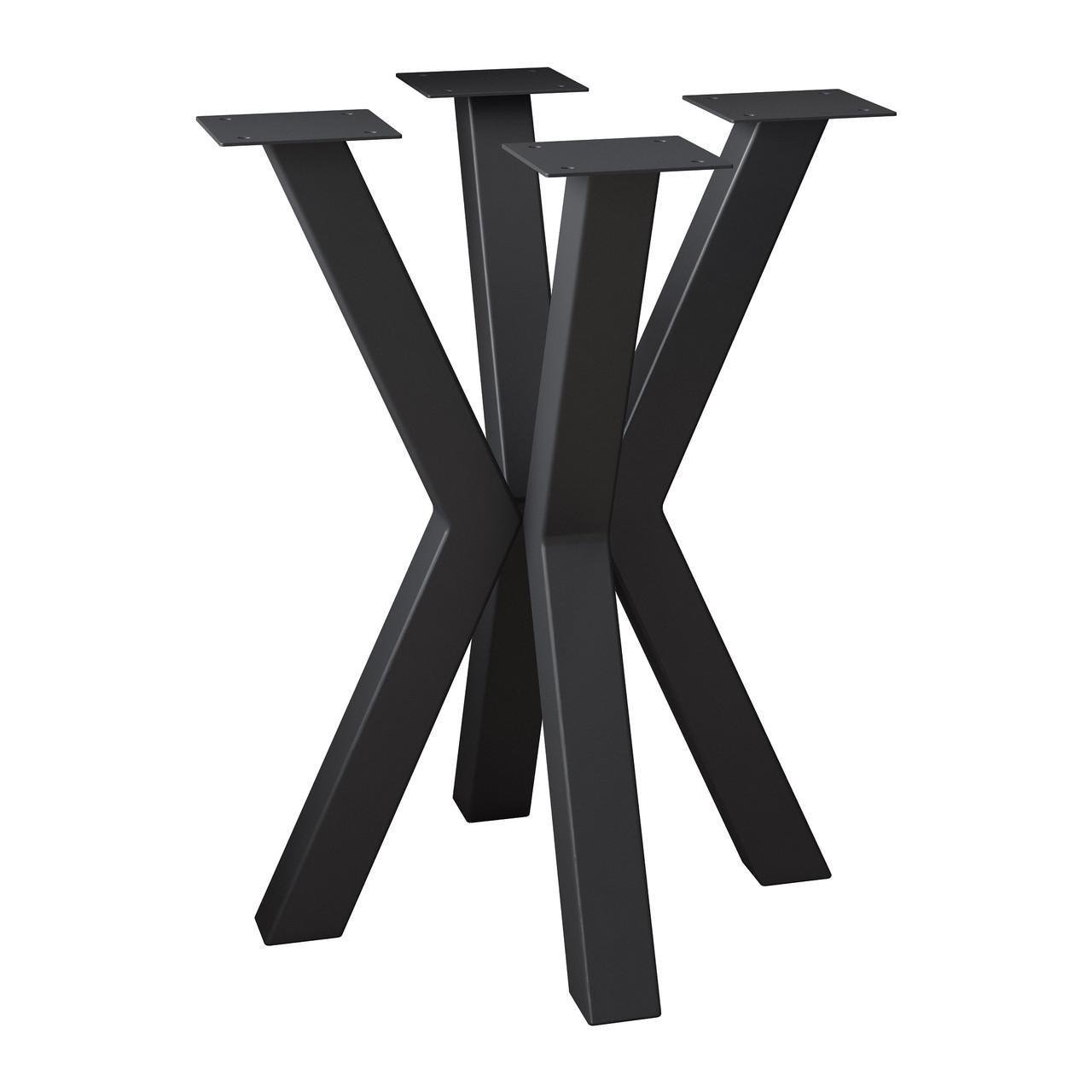 Комплект ножек для журнального стола из металла Scandi 450 мм 4 шт. Черный (1114) - фото 1 Комплект ножек для журнального стола из металла Scandi 450 мм 4 шт. Черный (1114) - фото 1