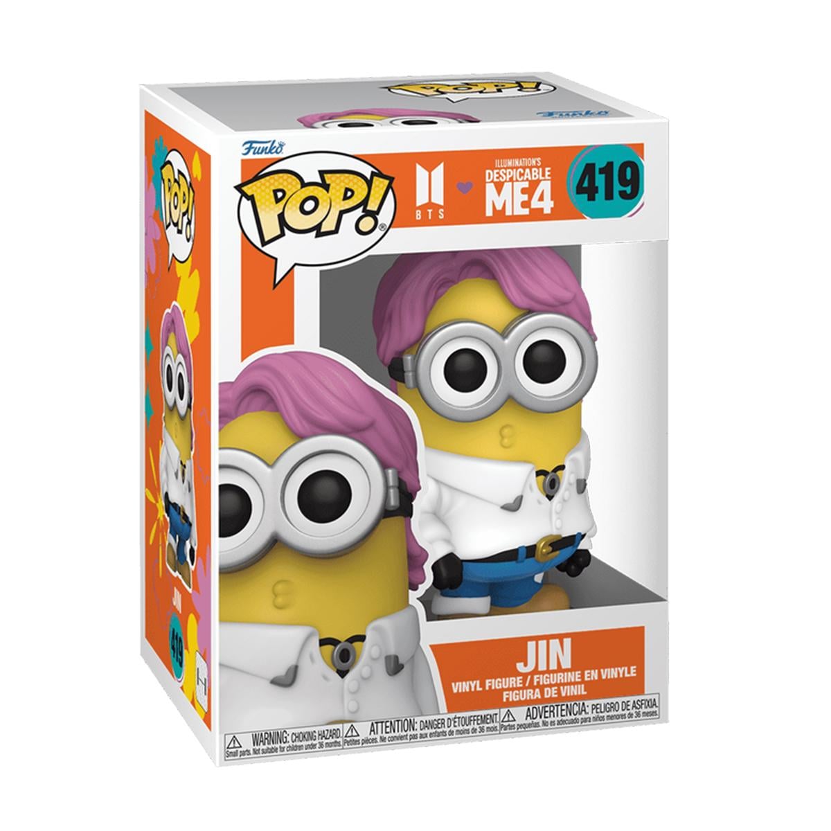 Детская игровая фигурка Funko POP Джин Minions x BTS (85965) Детская игровая фигурка Funko POP Джин Minions x BTS (85965)