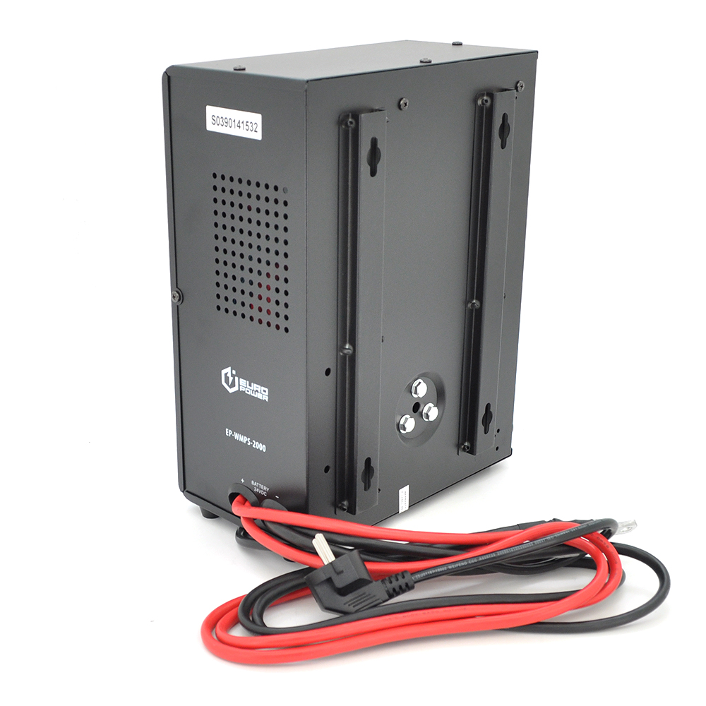 Джерело безперебійного живлення із синусоїдальним виходом Europower epwmmps200024 1400 Вт 24 В а (YUT_V11446) - фото 3 Джерело безперебійного живлення із синусоїдальним виходом Europower epwmmps200024 1400 Вт 24 В а (YUT_V11446) - фото 3