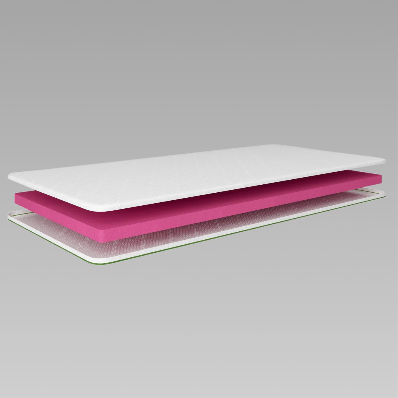 Матрац ортопедичний Koala Nappy безпружинний 70x150 см (000-000-1729) - фото 6