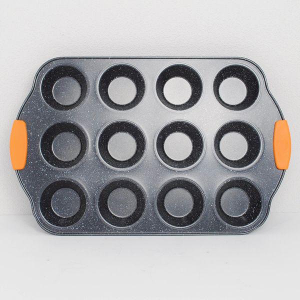 Форма для мафінів Berlinger Haus Granit Diamond Line прямокутна 12 шт. (BH-1138)