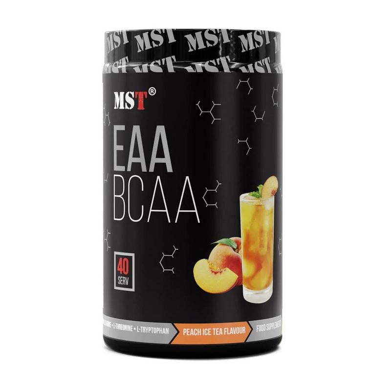 Аминокислоты MST BCAA&EAA zero 520 г Персиковый холодный чай