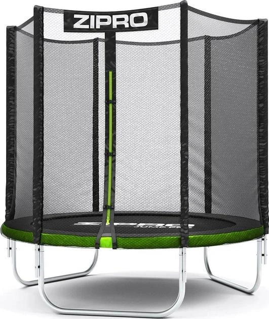 Батут Zipro Jump PRO 8FT із зовнішньою сіткою з драбинкою 252 см (2295184576)