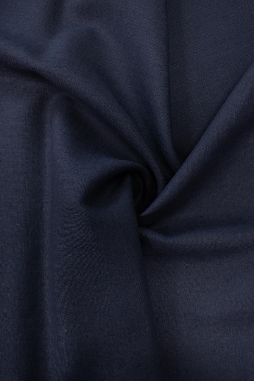 Ткань льняная рубашечная 00с6 135 г/м2 цвет 1344 Nine Iron 19-3908 TCX 100% лен Синий (OBR840_1344) Ткань льняная рубашечная 00с6 135 г/м2 цвет 1344 Nine Iron 19-3908 TCX 100% лен Синий (OBR840_1344)