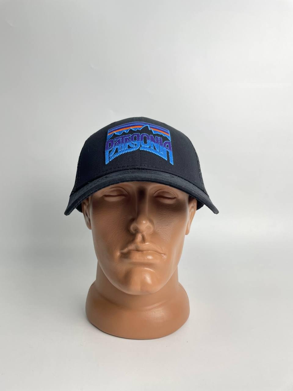 Кепка Patagonia P-6 Logo Trucker Hat Черный