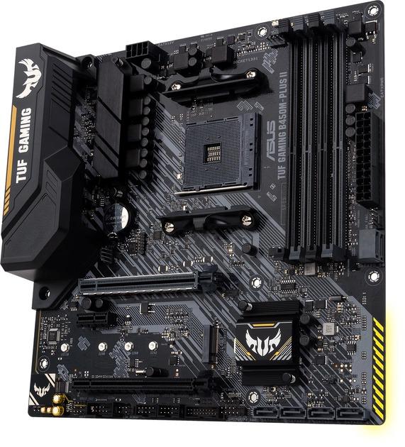 Материнська плата Asus TUF GAMING B450M-PLUS II (10685230) - фото 4