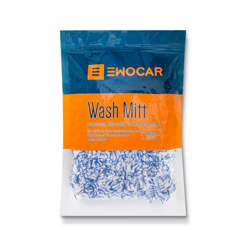 Перчатка микрофибровая Ewocar Wash Mitt 28x20 см (25107047) Перчатка микрофибровая Ewocar Wash Mitt 28x20 см (25107047)