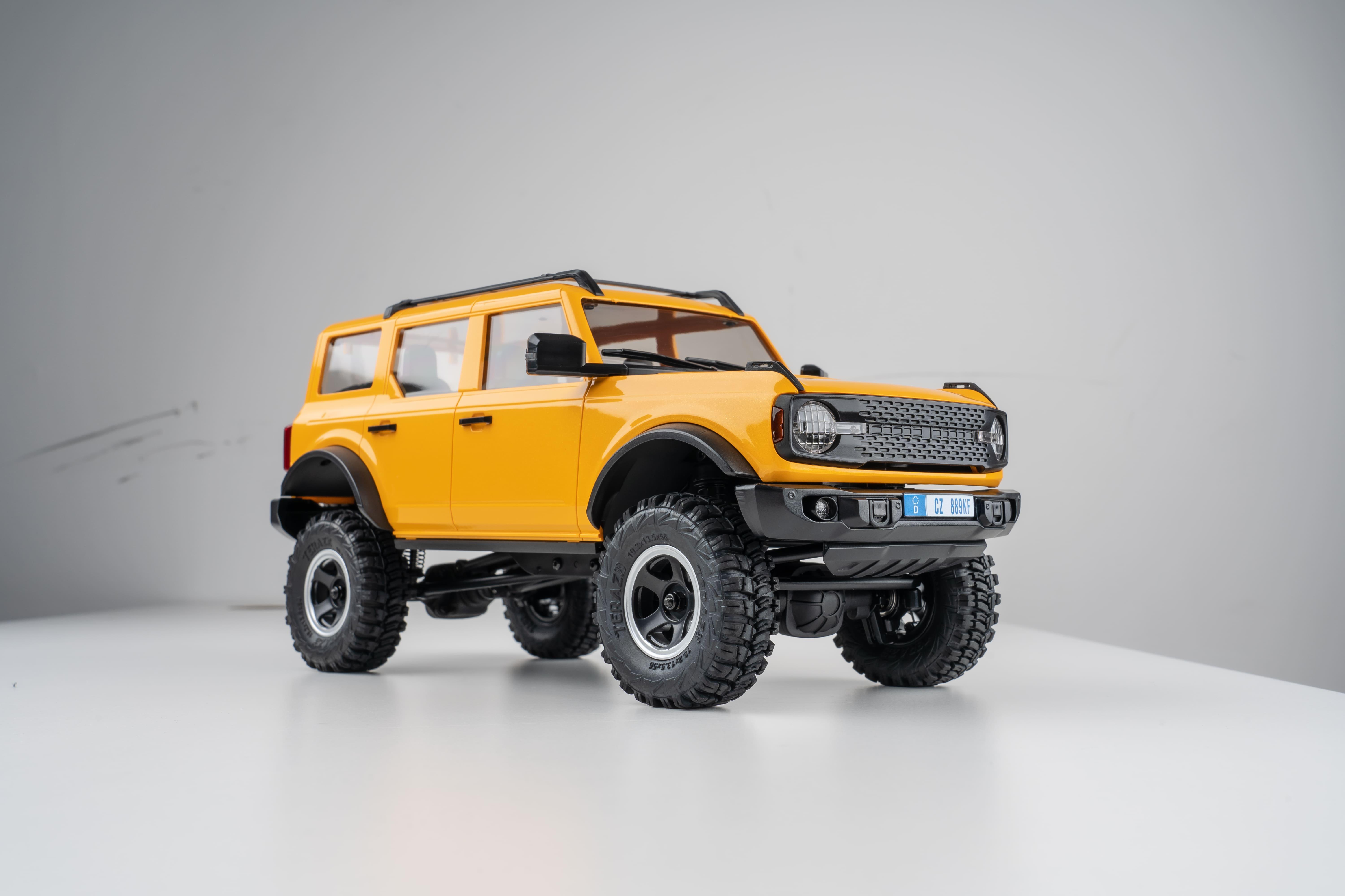 Радиоуправляемая машина EazyRC 1:18 Bronx Bronco RTR Yellow - фото 9