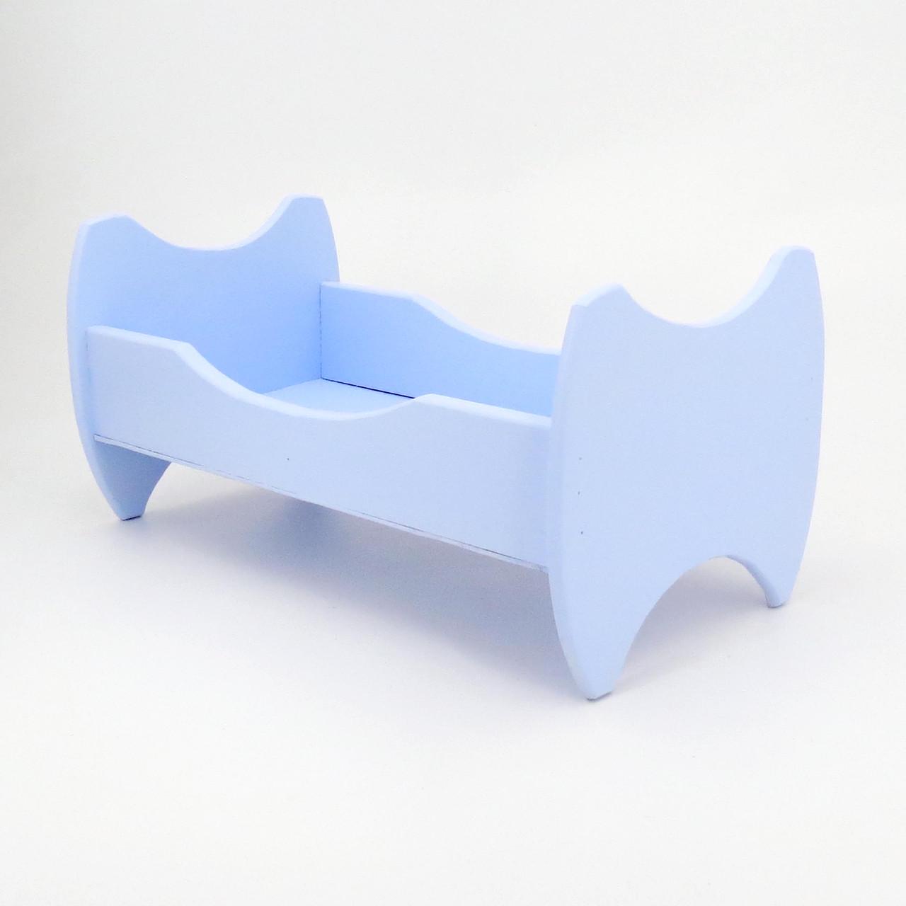 Кровать для кукол из дерева Жасмин Ирис (КРТ-000752) - фото 8