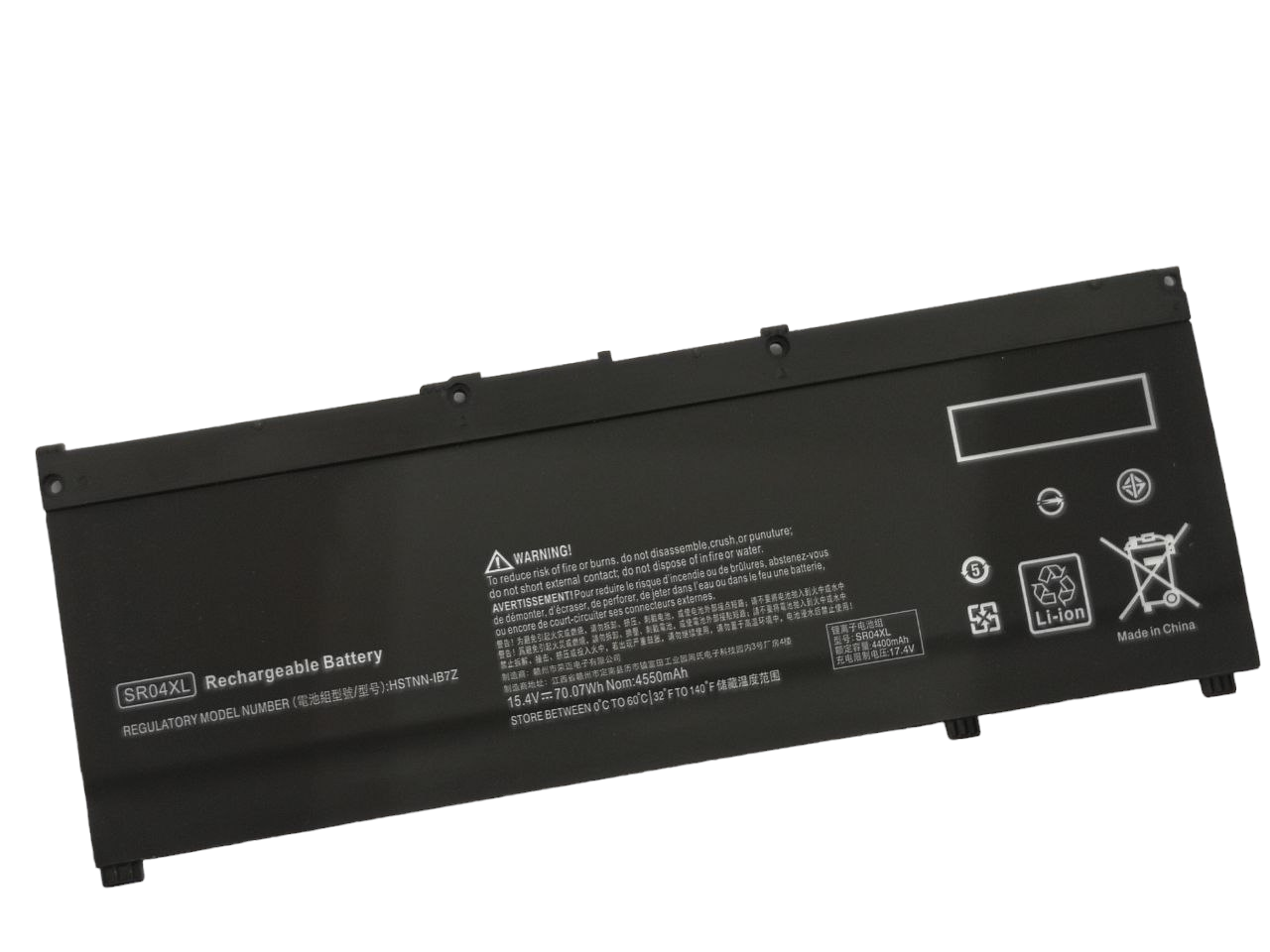 Аккумулятор для HP Omen 15 2017 series 15-CE/15-CB/15T-CB SR04XL 4550 mAh