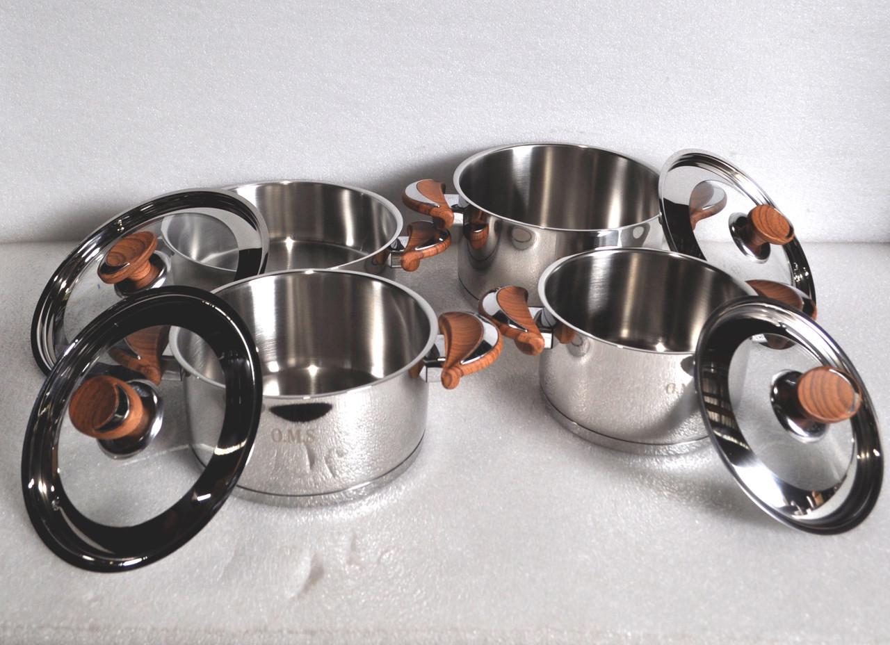 Набір посуду OMS Collection 1076 8 предметів (1429399193) - фото 5 Набір посуду OMS Collection 1076 8 предметів (1429399193) - фото 5