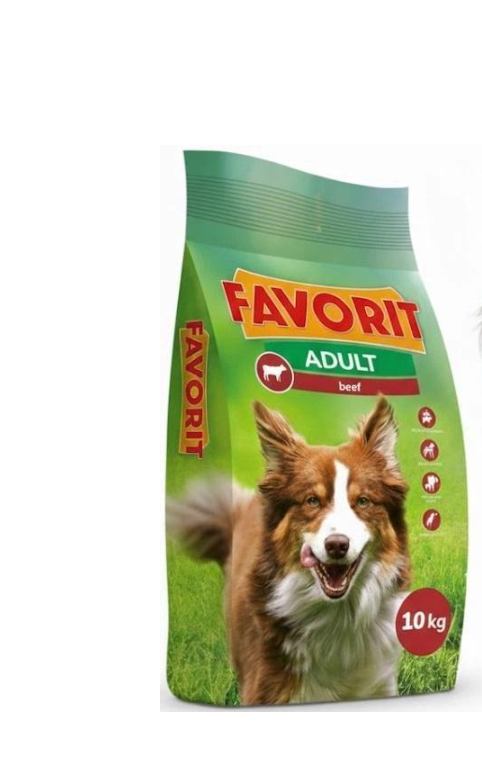 Корм для собак Favorit з яловичиною 20 кг 2 мішки по 10 кг (2808079799)