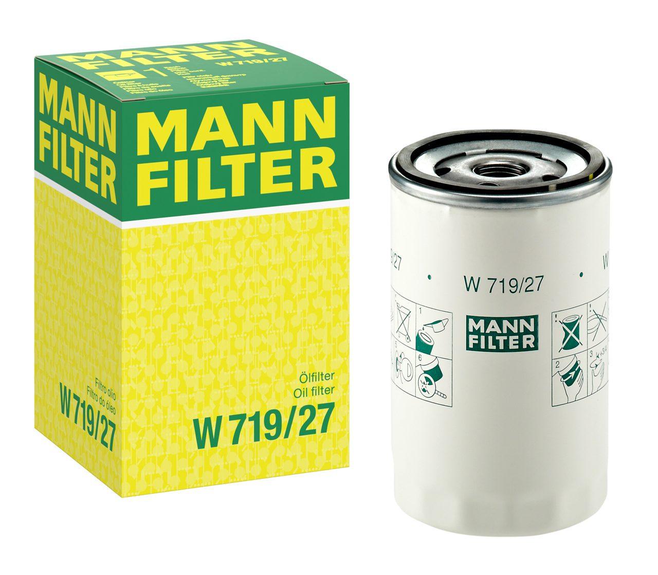 Фильтр смазки Mann-Filter (W719/27) Фильтр смазки Mann-Filter (W719/27)