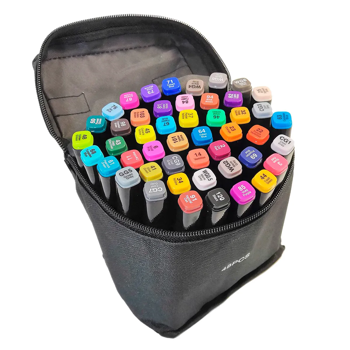 Набір маркерів двосторонніх 80 шт. (404) - фото 4 Набір маркерів двосторонніх 80 шт. (404) - фото 4