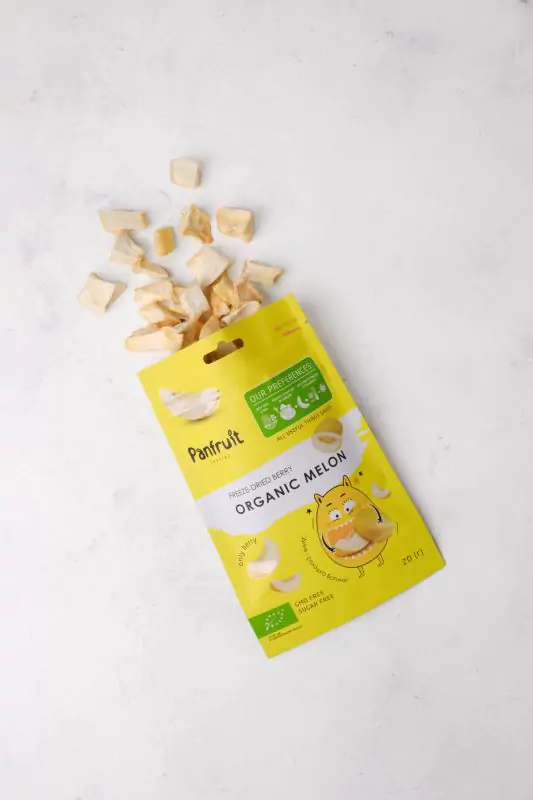 Сублимированная дыня органическая кусочки Panfruit 20 г (27786114)