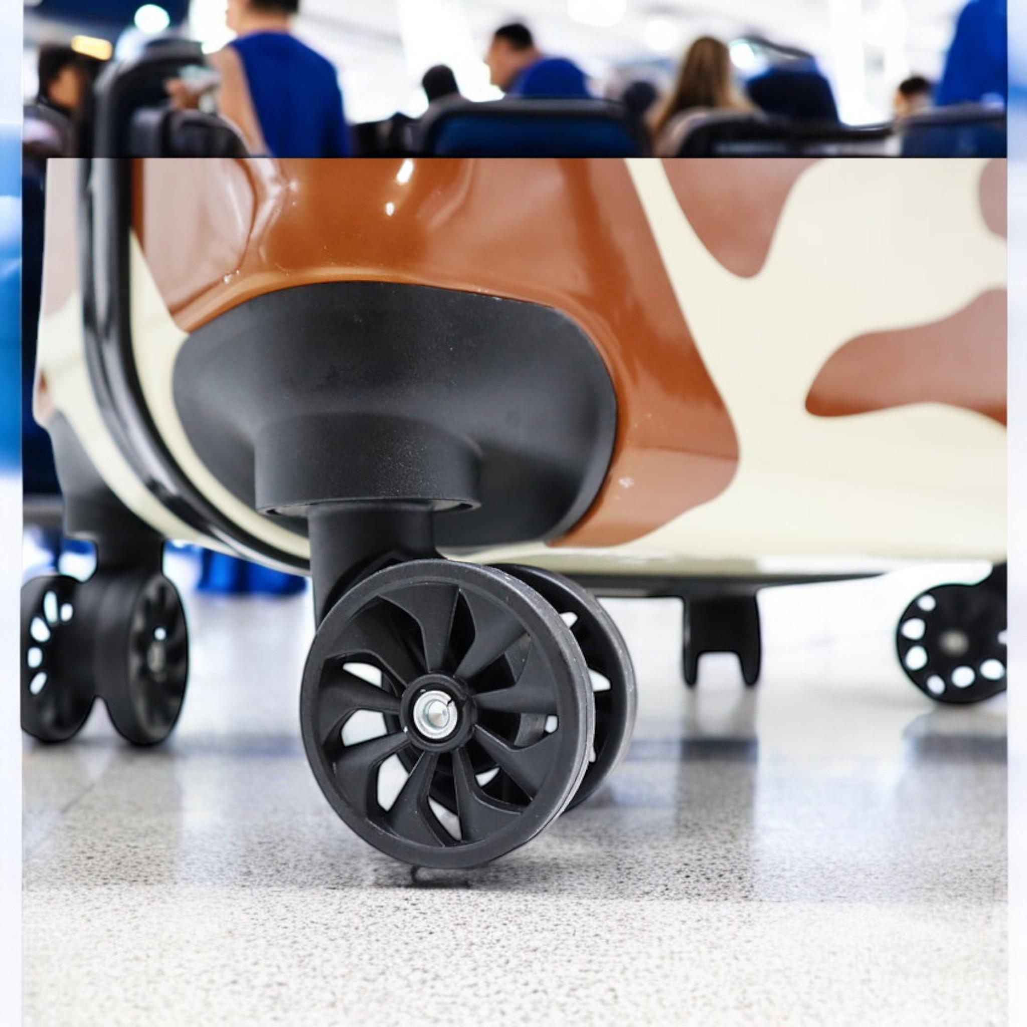 Валіза дитяча H&H Jolly Octogenarian ABS-пластик на 4 коліщатках з кодовим замком 35 л (S_F-6) - фото 6 Валіза дитяча H&H Jolly Octogenarian ABS-пластик на 4 коліщатках з кодовим замком 35 л (S_F-6) - фото 6