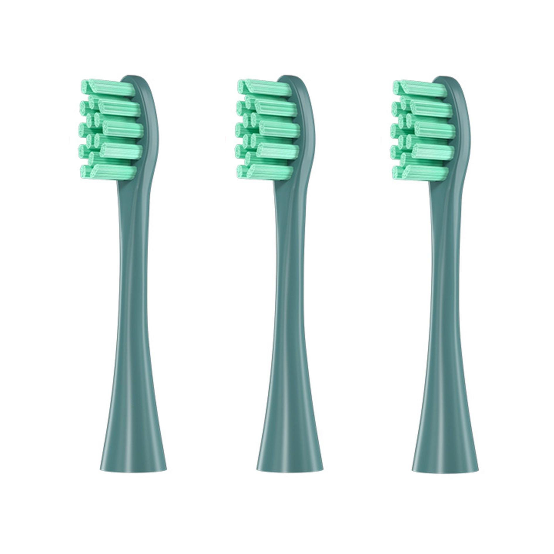 Насадка Clean для зубної щітки Xiaomi Oclean X Pro/One/SE/Air/F1/Z1/X10/Flow Sonic/Endurance 3 шт. Зелений (2607P)