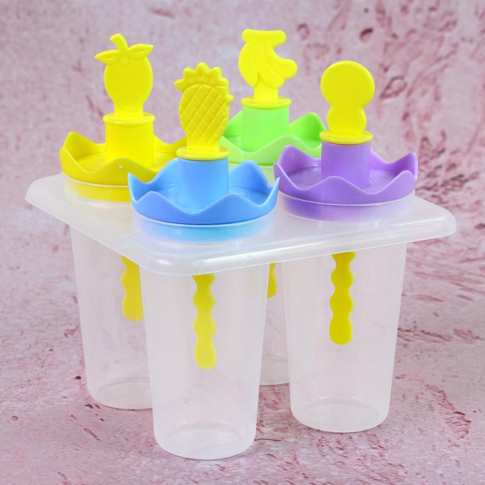 Формы для мороженого Exotic 4 шт. 13х11х11 см (R92448)