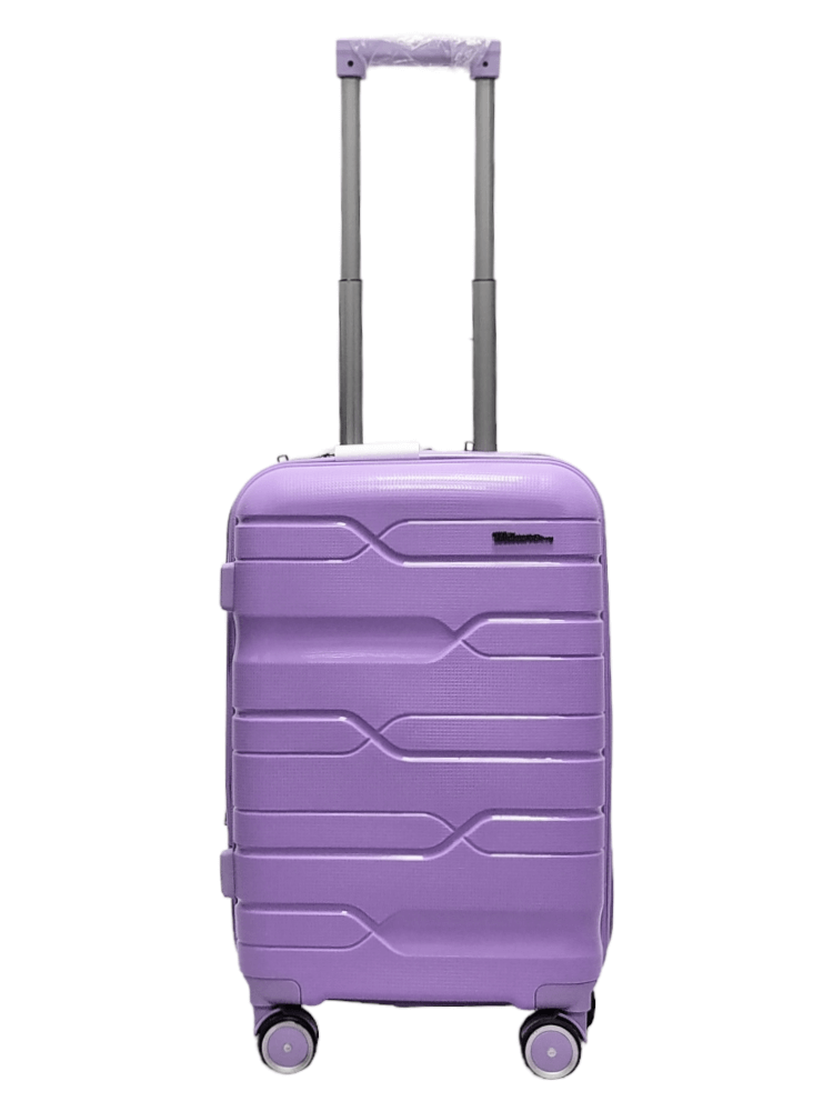 Чемодан маленький для ручной клади Milano bag 0306 полипропилен S Сиреневый