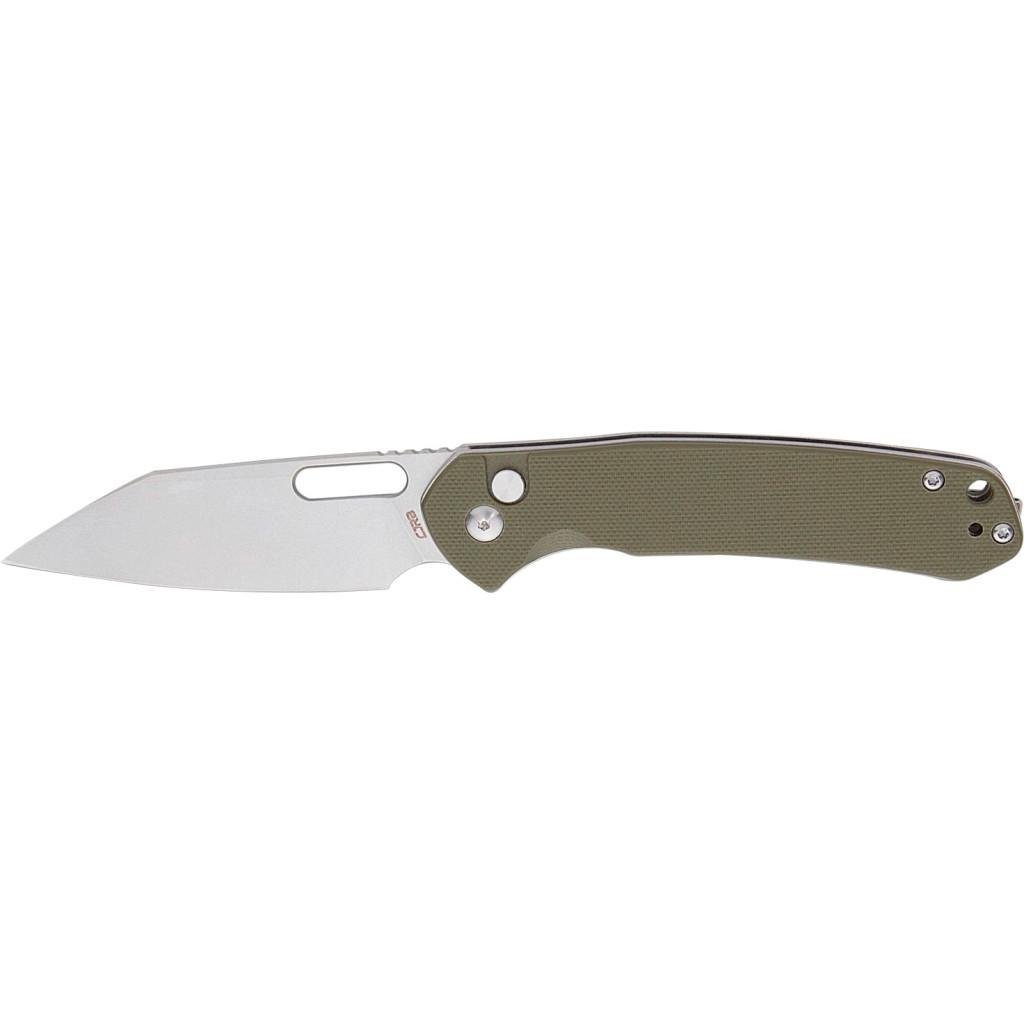 Ніж складаний CJRB Pyrite Wharncliffe G10 Green (m411016)