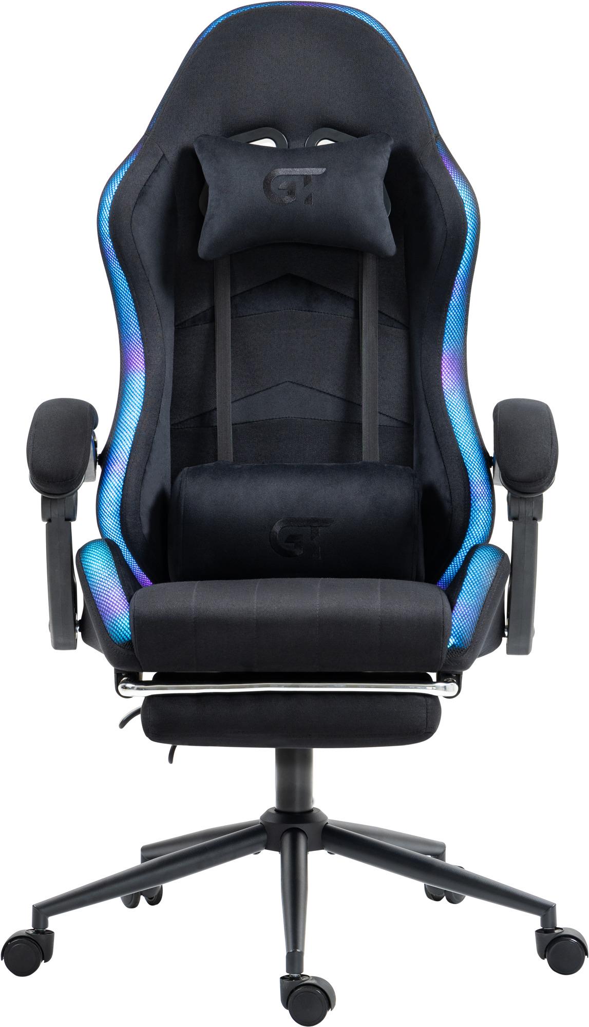 Кресло геймерское GT Racer X-2325 Fabric Black L - фото 4