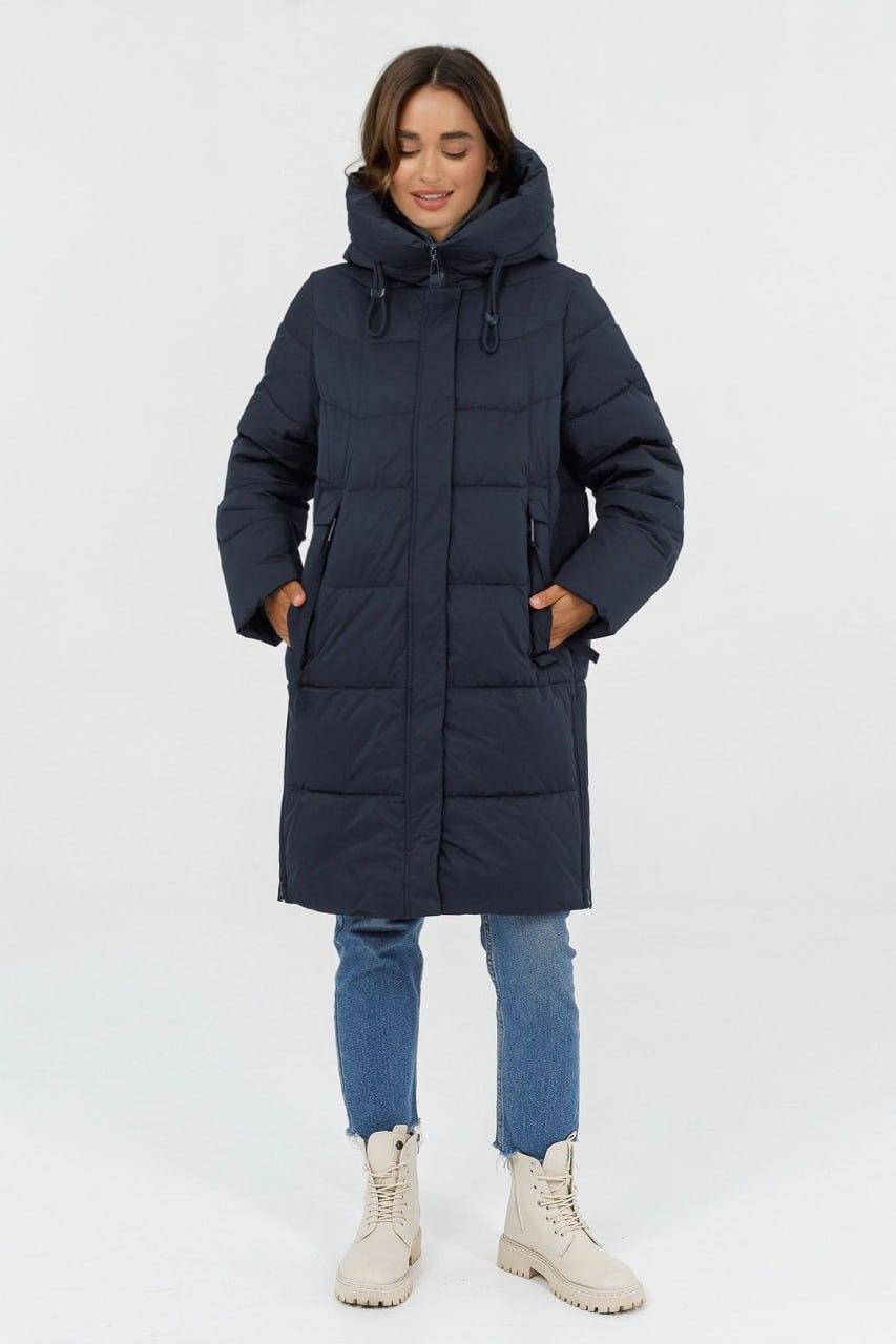 Пуховик 5924a р. 48 Синій - фото 3 Пуховик 5924a р. 48 Синій - фото 3