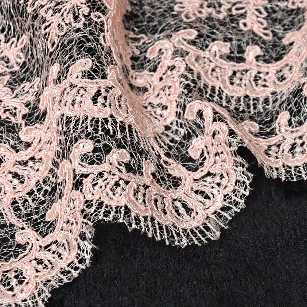 Ткань гипюр Красавица Нежно-розовый (14746)
