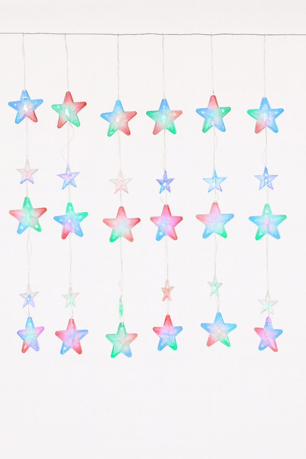 Гирлянда-штора Xmas Звездопад 120L на медной проволовке 300x180 см Разноцветный (556155) Гирлянда-штора Xmas Звездопад 120L на медной проволовке 300x180 см Разноцветный (556155)