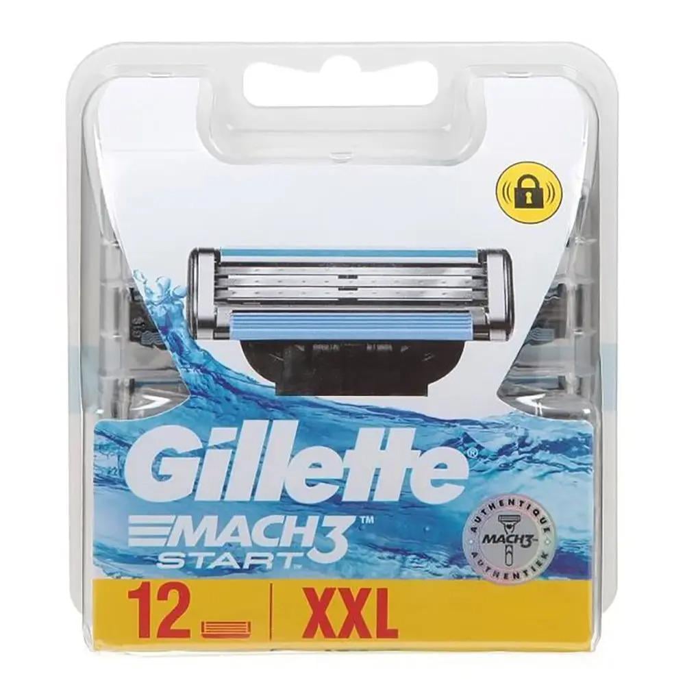 Картриджі змінні для гоління Mach3 чоловічі Gillette Mach 3 Start 12 шт. (8231505)