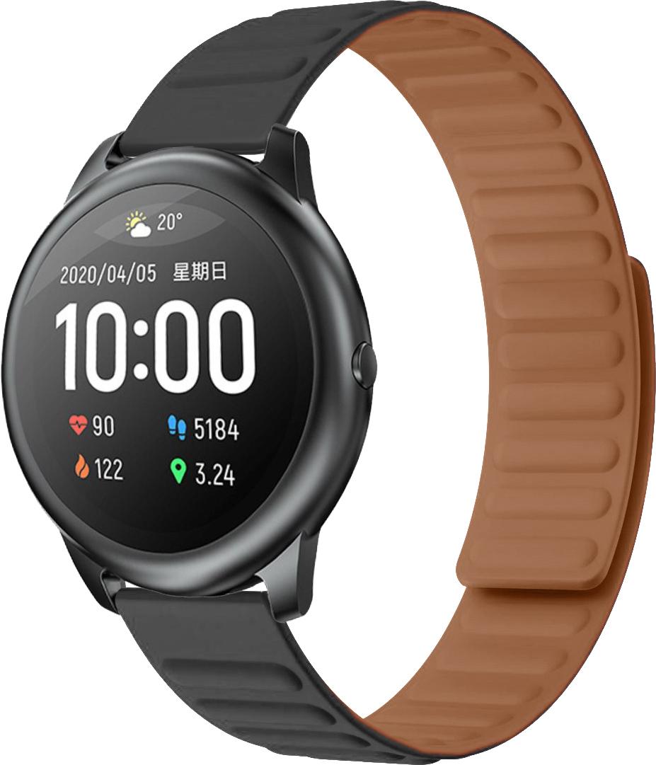 Ремешок Magneter для Haylou Smart Watch Solar LS05 Black (26652-2B)